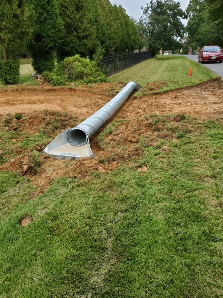 Culvert Drain Pipe Installation 04